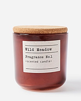 Wild Meadow Large Cork-Lid Scented Candle