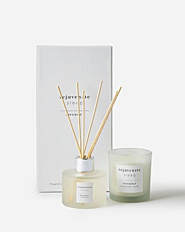 Rejuvenate Sleep Lavender Candle and Diffuser Gift Set