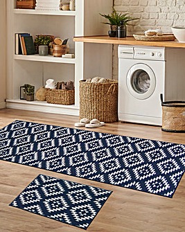Aztec Runner & Doormat Set
