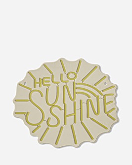 Hello Sunshine Neon Sign Light