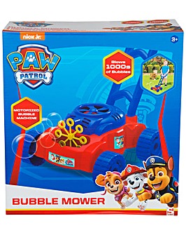 Paw Patrol Bubble Mower With Bubble Solution