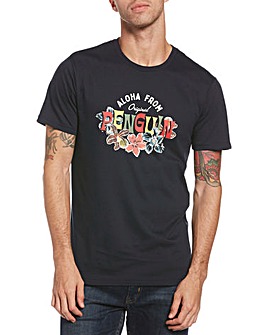 Original Penguin Aloha Printed T-Shirt
