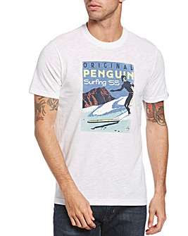 Original Penguin Surf Poster T-Shirt