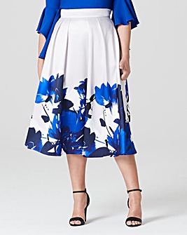 Coast Printed Positiano Skirt