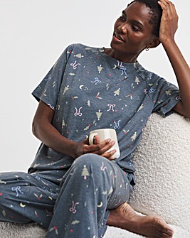 Pretty Lounge Christmas Pyjama Set