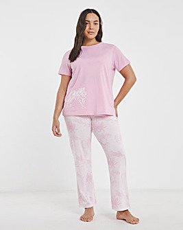 Simply Be Value Leopard Design Pyjama Set