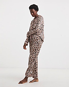 Pretty Secrets Button Through Revere Pyjama Set