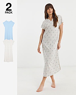 Julipa (2 Pack) Value Maxi Nighties