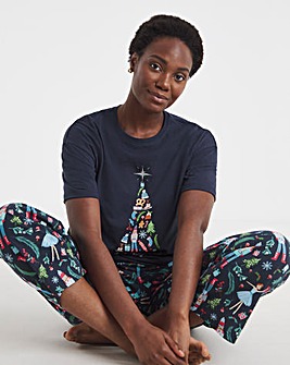 Pretty Secrets Christmas Matching Family Pyjama Womens