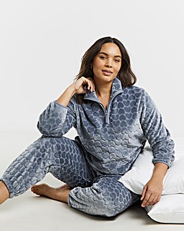 Pretty Secrets Quarter Zip Fleece Twosie