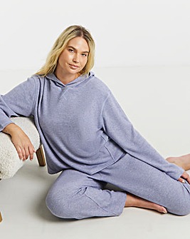 Pretty Secrets Lurex Rib Lounge Set
