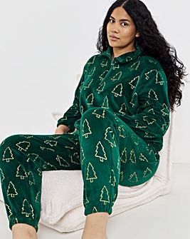 Pretty Secrets Christmas Quarter Zip Fleece Twosie