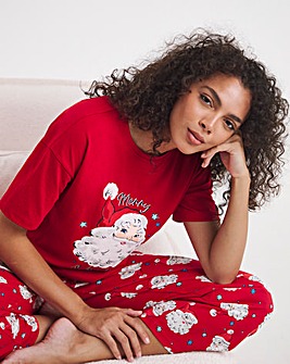 Pretty Secrets Christmas Matching Family Pyjama Set Womens