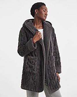 Pretty Secrets Cable Lounge Cardigan
