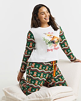 Joe Browns Christmas Fox Twosie