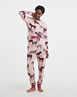 Chelsea Peers Jersey Crew Neck Pyjama Set