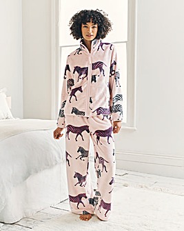 Chelsea Peers Zip Up Fleece Lounge Set