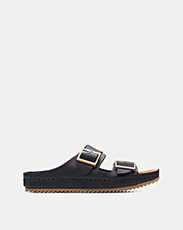 Clarks Brookleigh Leather Sandals D Fit