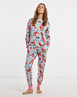 Chelsea Peers Classic Long Sleeve Crew Neck Set