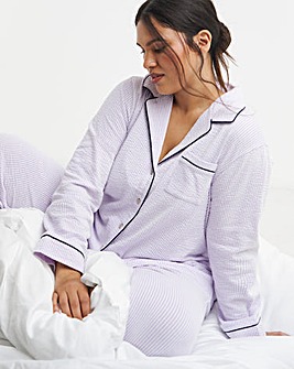 Pretty Secrets Rib Revere Stripe Pyjama Set