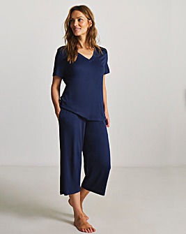 JD Williams Cool Stretch Lace Culotte Pyjama Set