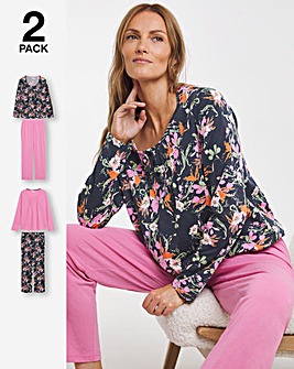 Julipa (2 Pack) Value Floral Pyjama Sets