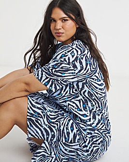 Simply Be Value Zebra Midi Nightie