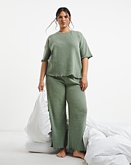 Pretty Secrets Brushed Waffle Lounge Set