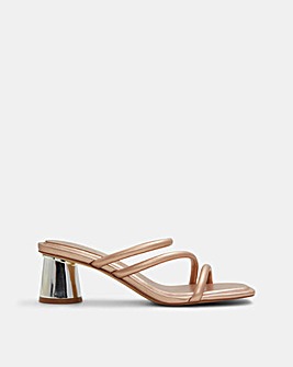 Aldo Edawen Block Heel Mules D Fit