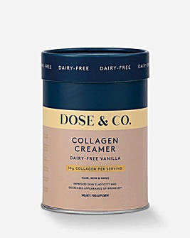 Dose & Co Dairy Free Collagen Creamer Vanilla 340g