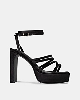 Public Desire Viola Wide Fit Platform Sandals