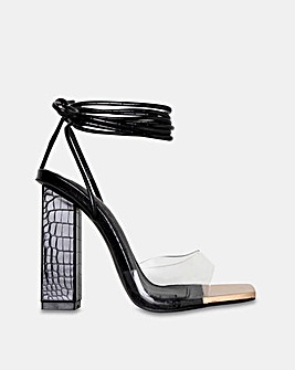 Public Desire Date Night Wide Fit Sandals