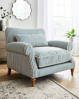 Naomi Stripe Armchair