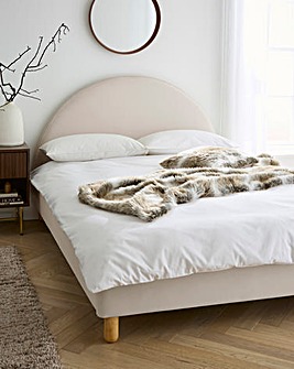 Ayda Arch Velvet Bed Frame