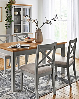 Julipa Ashford Dining Table with 4 Ashford Chairs