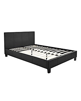 Hayden Faux Leather Bed Frame