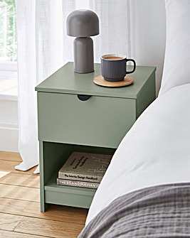 Ellison Ready Assembled Side Table - Green