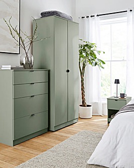 Ellison Ready Assembled 4 Piece Package - Green