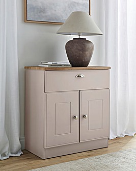 Brooke Ready Assembled Small Sideboard - Cream