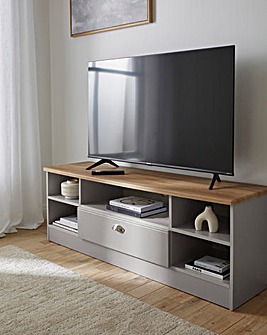Brooke Ready Assembled TV Unit - Grey