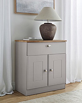 Brooke Ready Assembled Small Sideboard - Grey