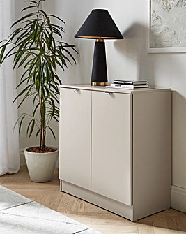Ellison Ready Assembled 2 Door Cabinet - Natural