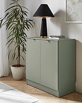 Ellison Ready Assembled 2 Door Cabinet - Green