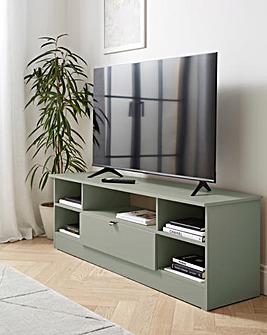 Ellison Ready Assembled TV Unit - Green