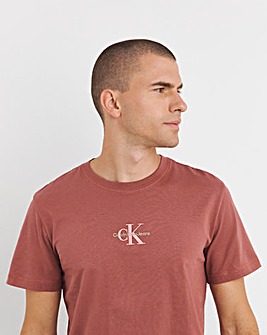 Calvin Klein Jeans Short Sleeve Apple Monologo T-Shirt