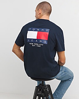 Tommy Jeans Short Sleeve Signature Flag T-Shirt