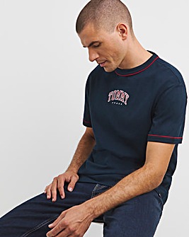 Tommy Jeans Short Sleeve Piping Navy T-Shirt