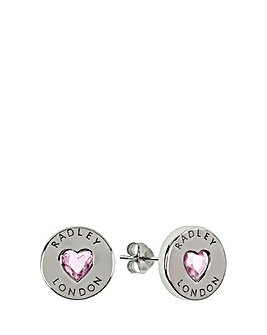 Radley Sterling Silver Heart Earrings