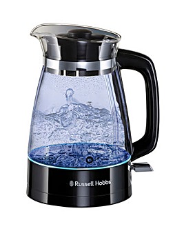 Russell Hobbs 26080 Classic Black Glass Kettle