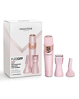 Magnitone FuzzOff 3-in-1 Rechargeable Precision Hair Trimmer